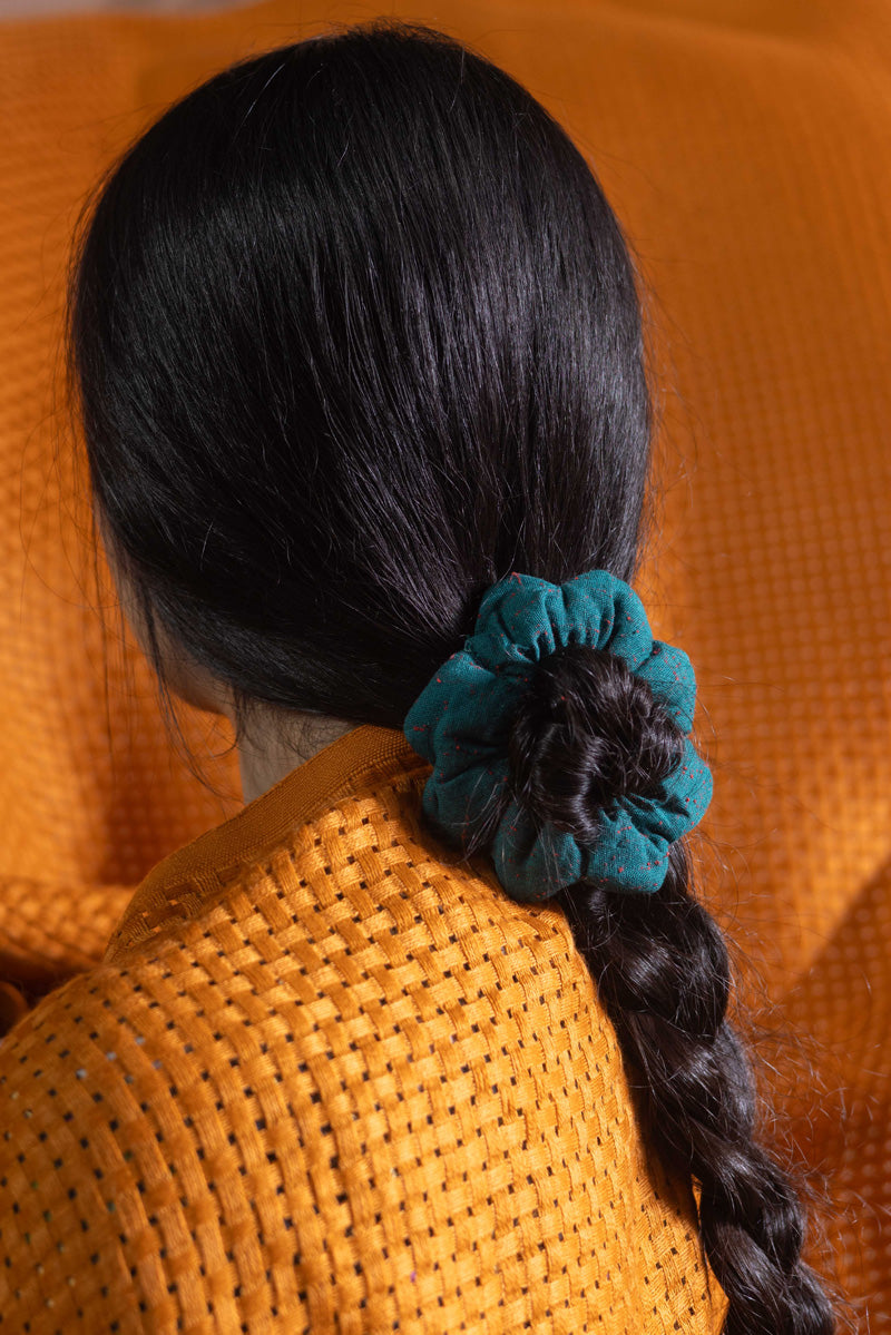 Flower Scrunchies