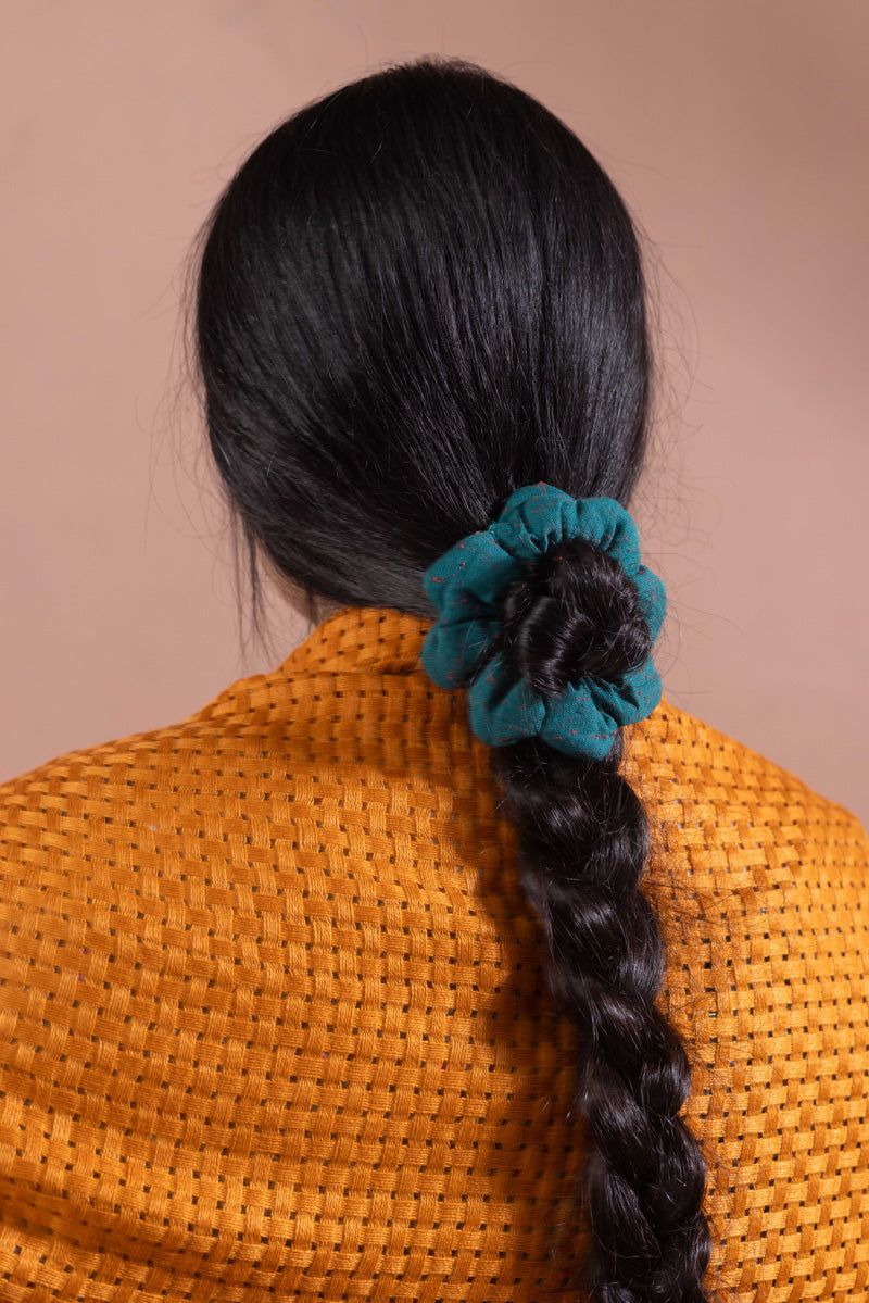 Flower Scrunchies