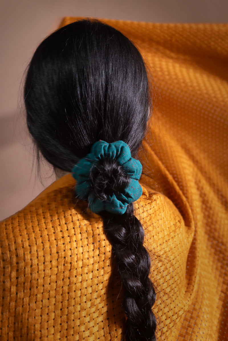 Flower Scrunchies