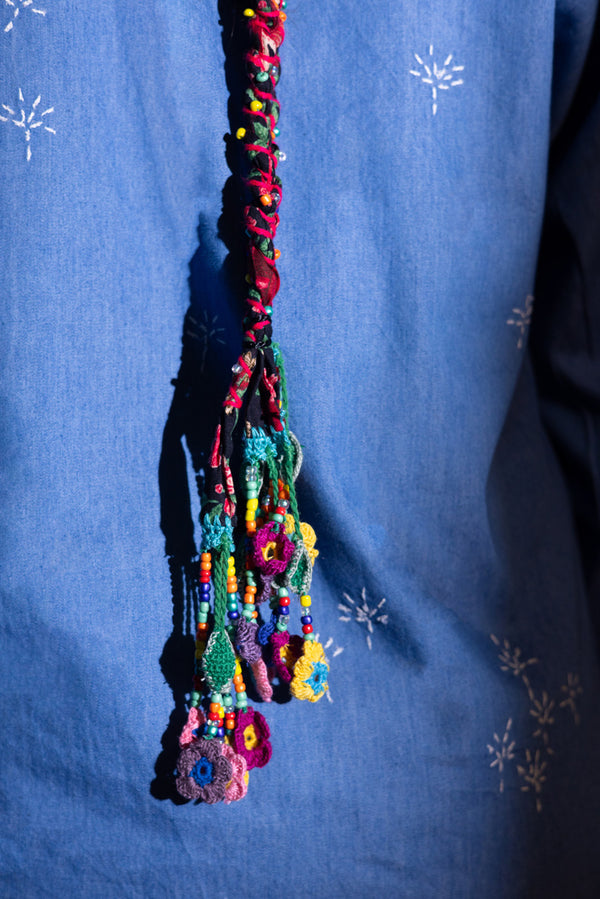 Bead-Bloom Crochet Paranda