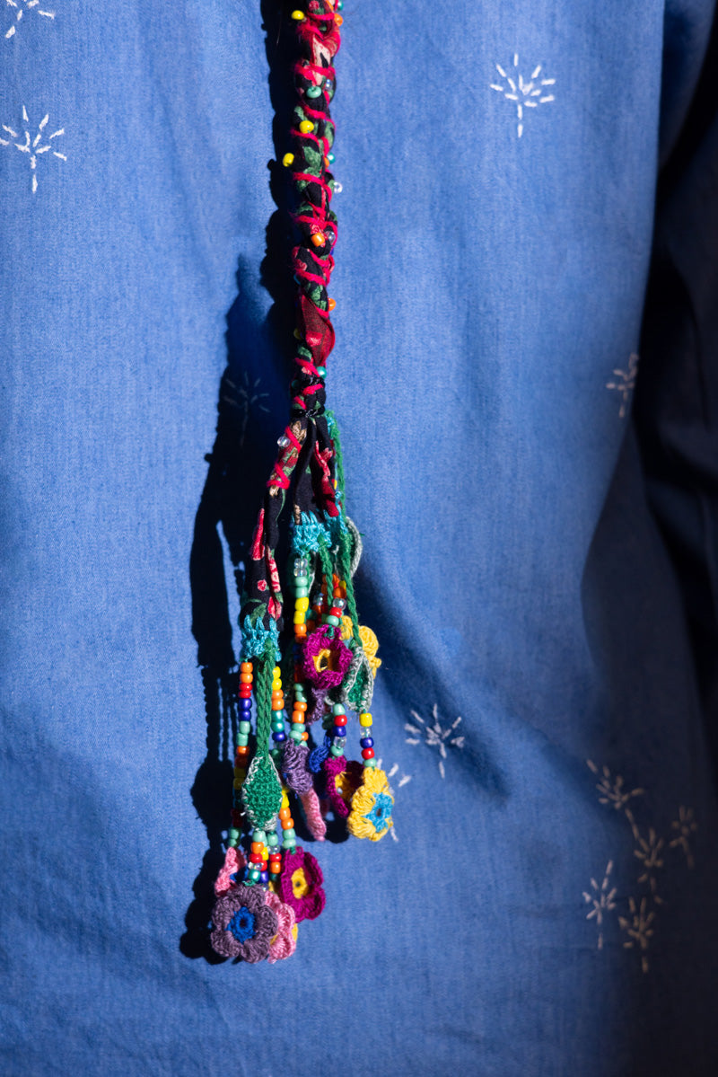 Bead-Bloom Crochet Paranda