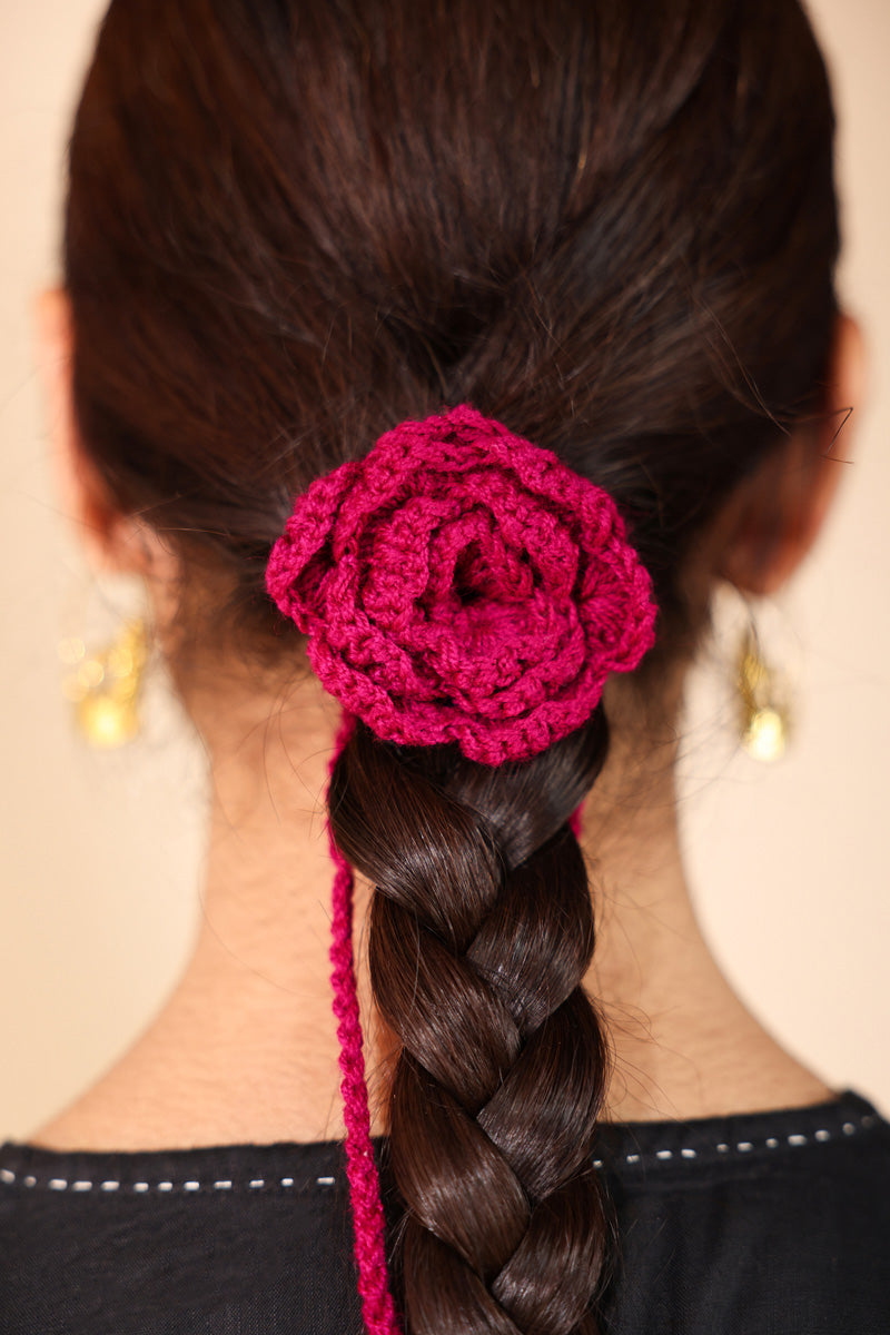 Hand-Crochet Hair Tie