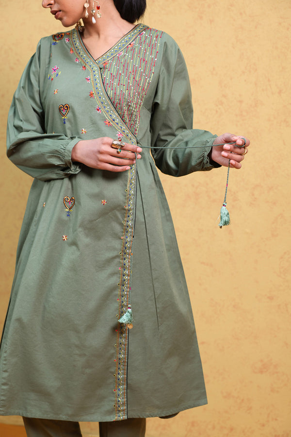 Hand-Crafted Sainchi Angrakha Set