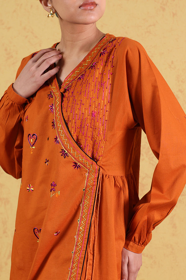 Hand-Crafted Sainchi Angrakha Set