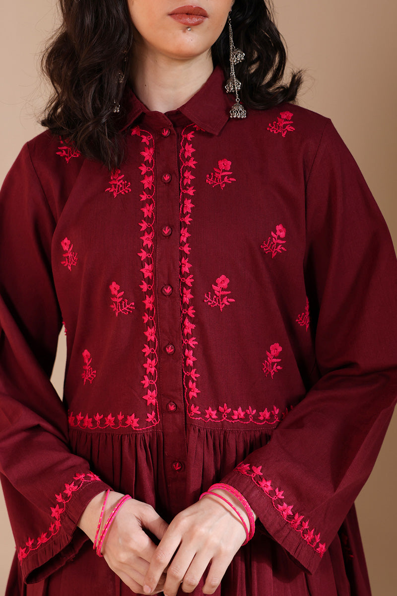 maroon