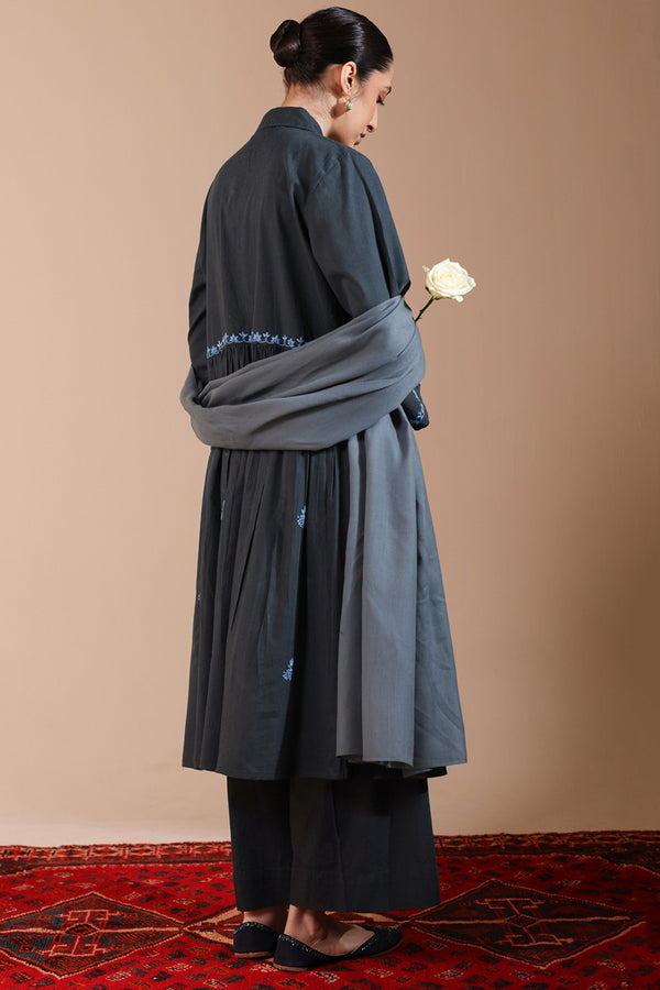 Hand-Embroidered N K R Set