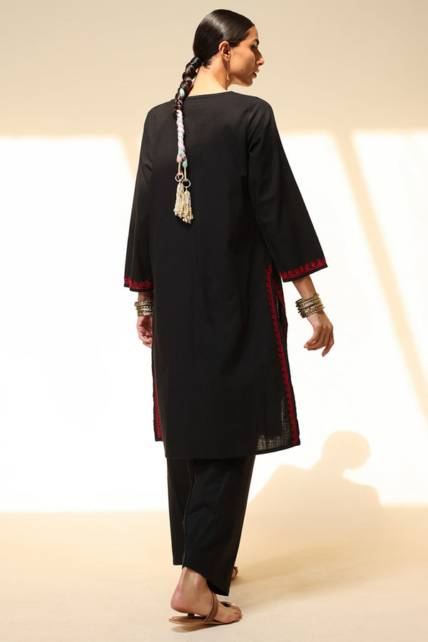 N K R Embroidered Set