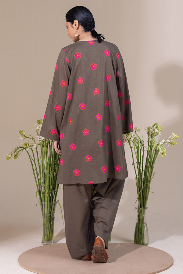 Pyari Paras Embroidered Set