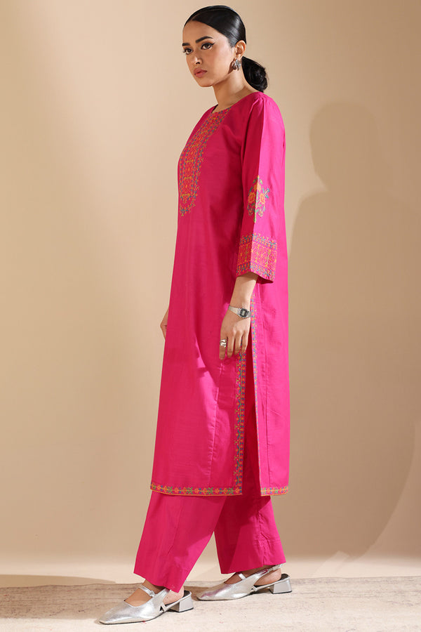 Pure Paras Embroidered Set