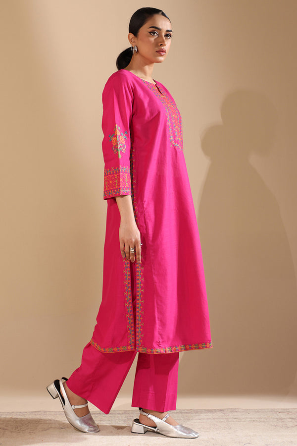 Pure Paras Embroidered Set