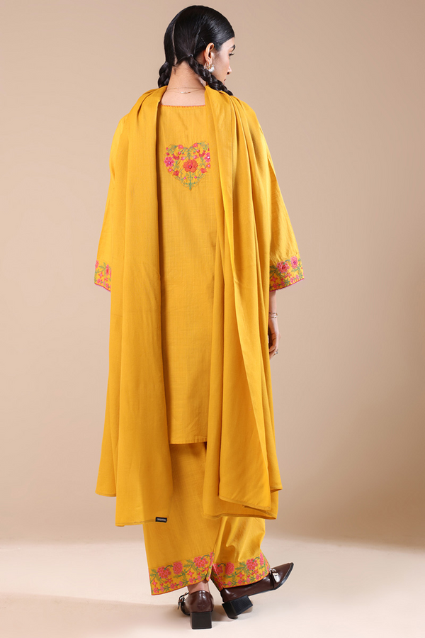 Heart Embroidered Set