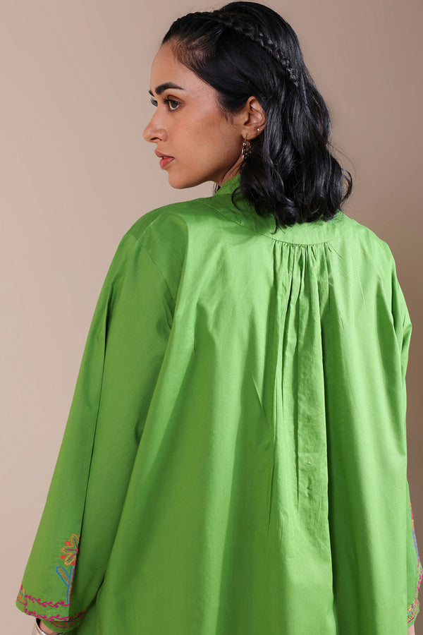 Chitrali Chogha Embroidered Set