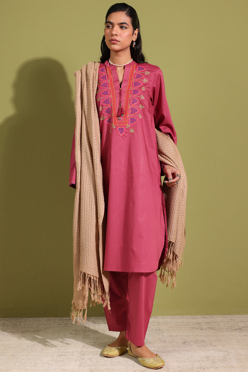 Chitrali Chogha Heart Set