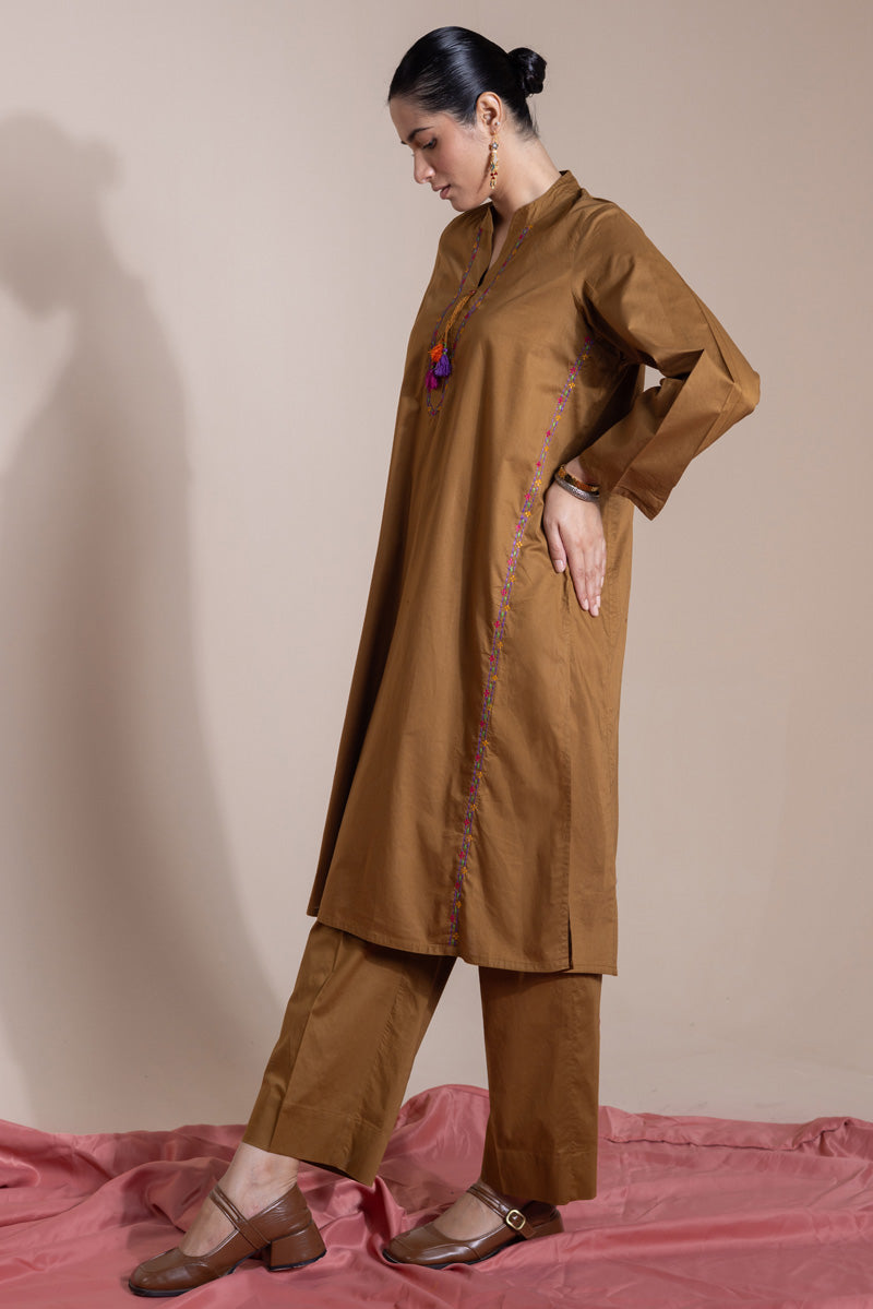 brown