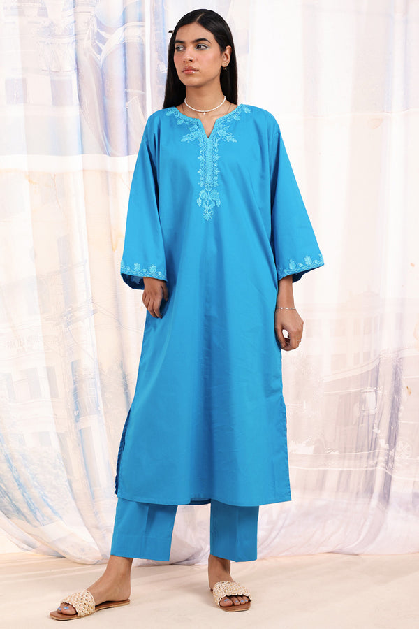 Chitrali Chogha Embroidered Set