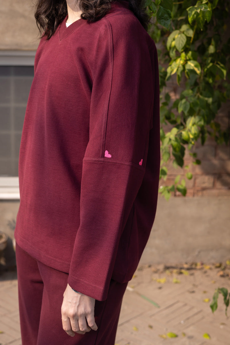 maroon