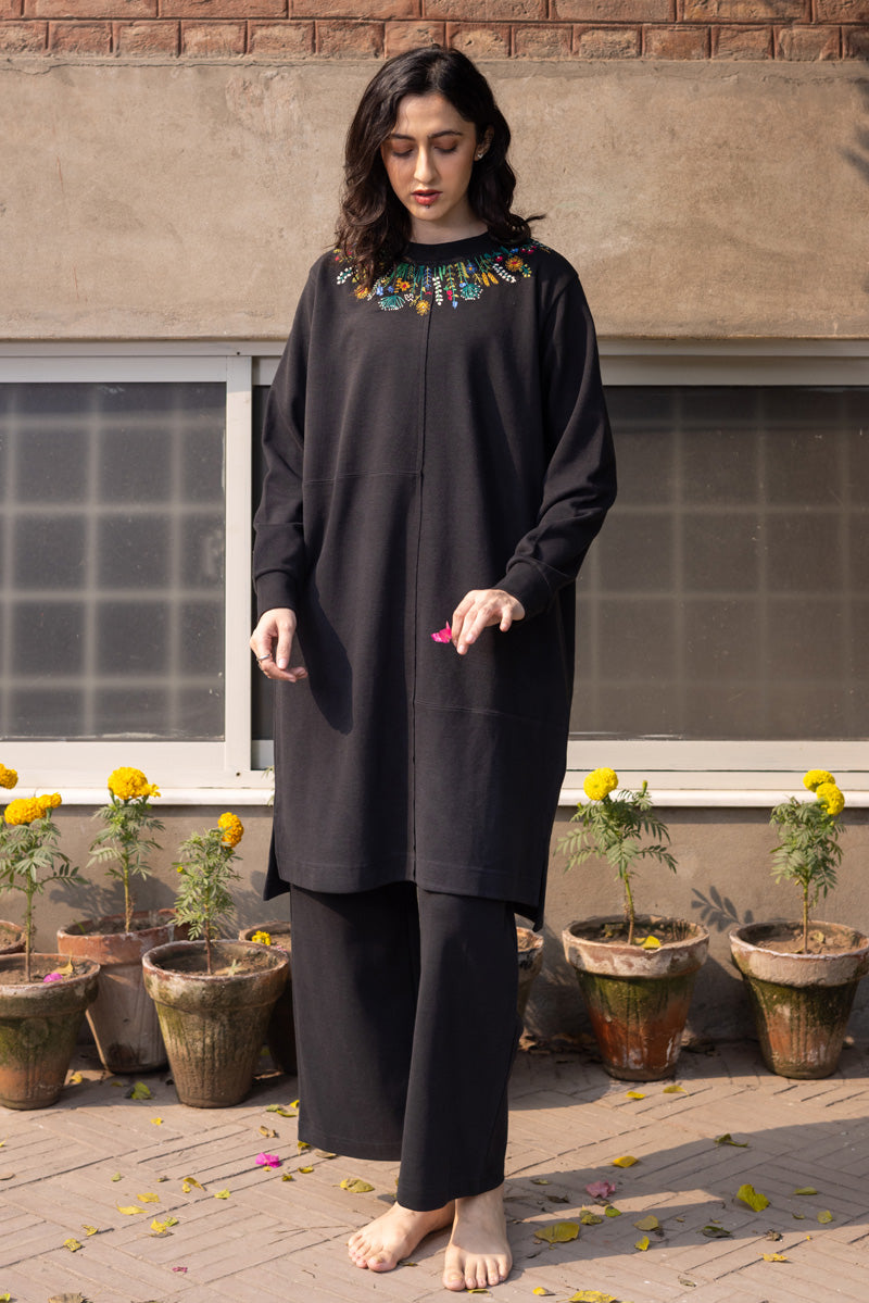 Colorwhirl Knit Co-Ord Set