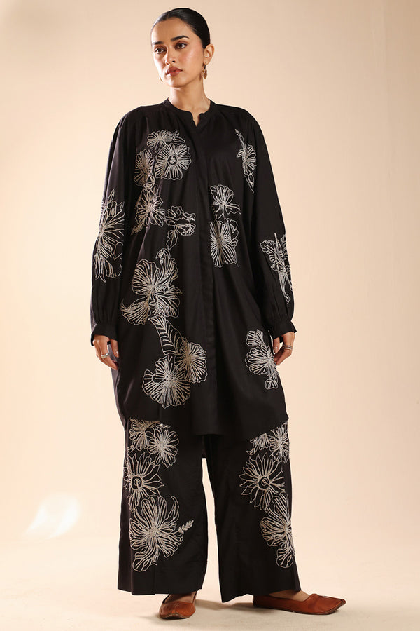 Embroidered Mono Edit Set