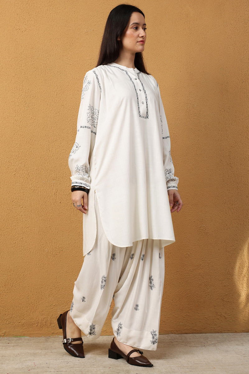 Monochrome Embroidered Edit