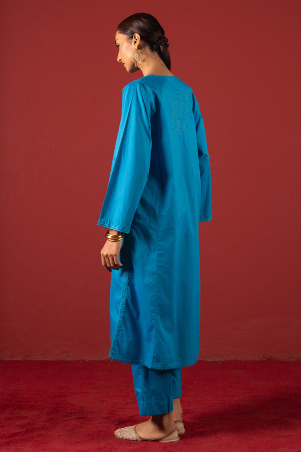 Embroidered Chitrali Chogha Set