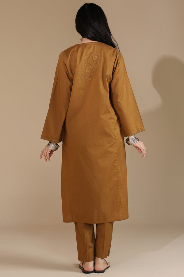 Embroidered Chitrali Chogha Set