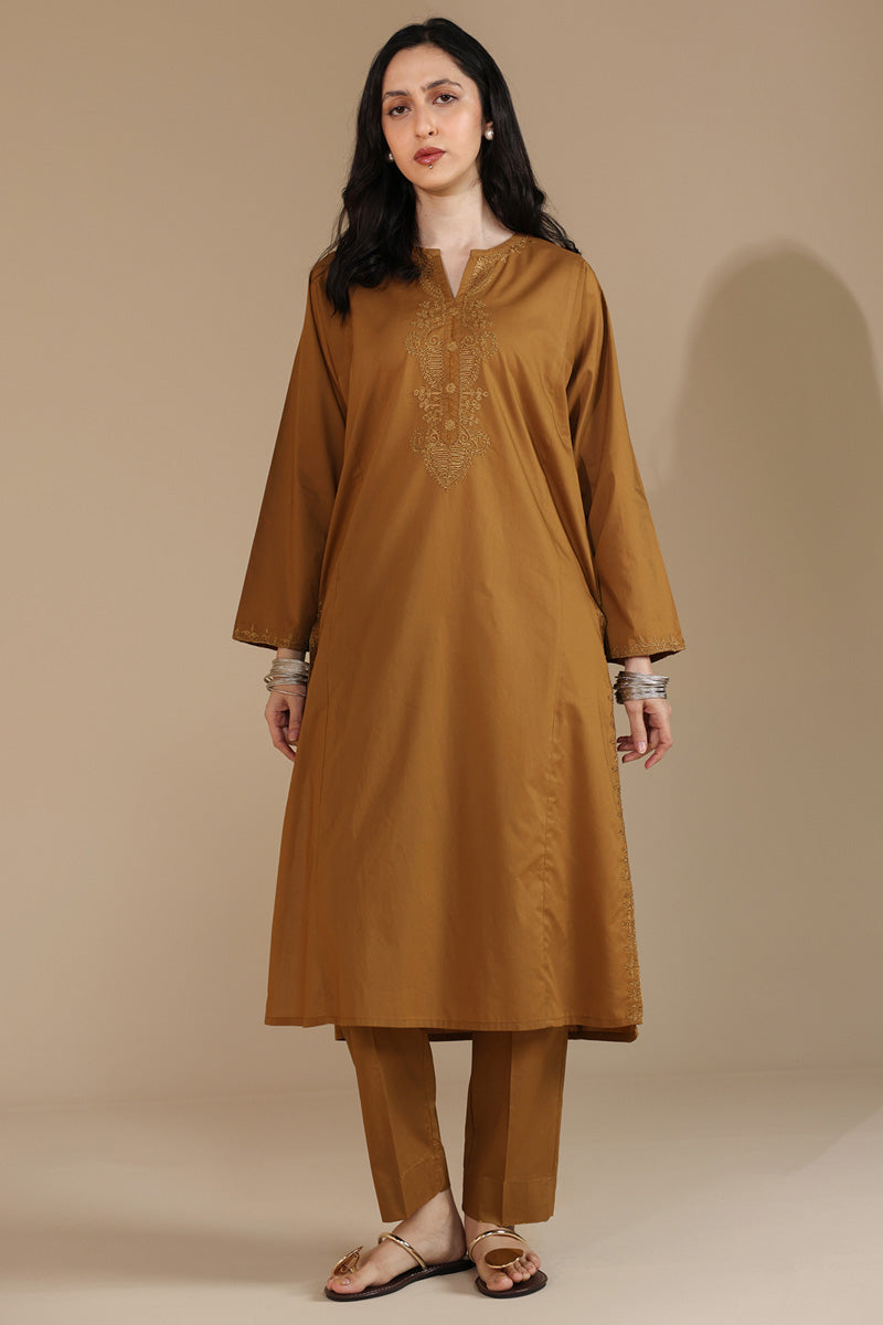 Embroidered Chitrali Chogha Set