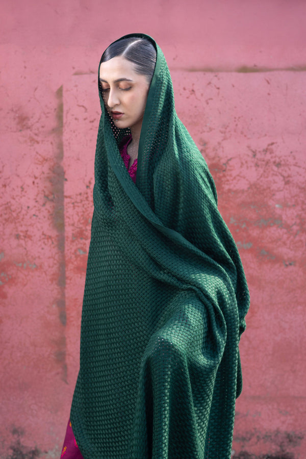 Woven Checks Shawl