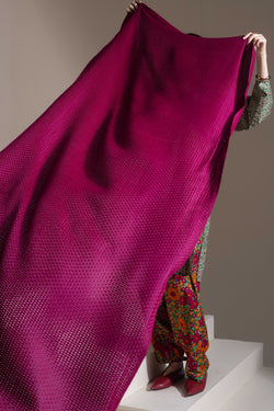 Woven Checks Shawl