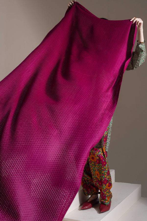Woven Checks Shawl