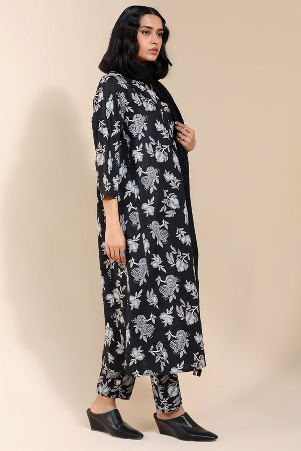 Melange Printed Duo-Set