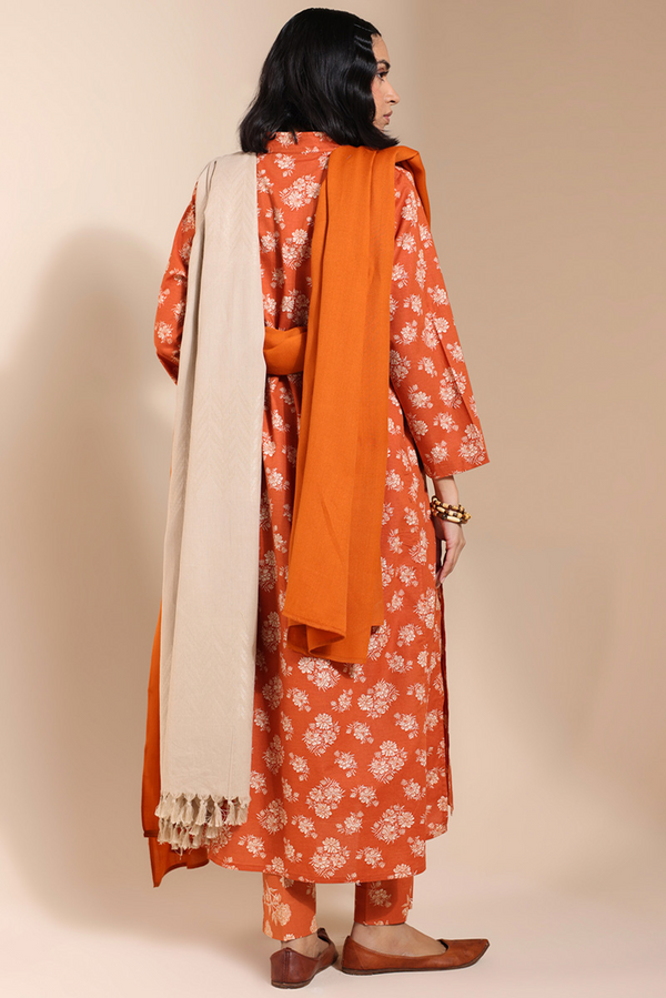 Melange Printed Duo-Set