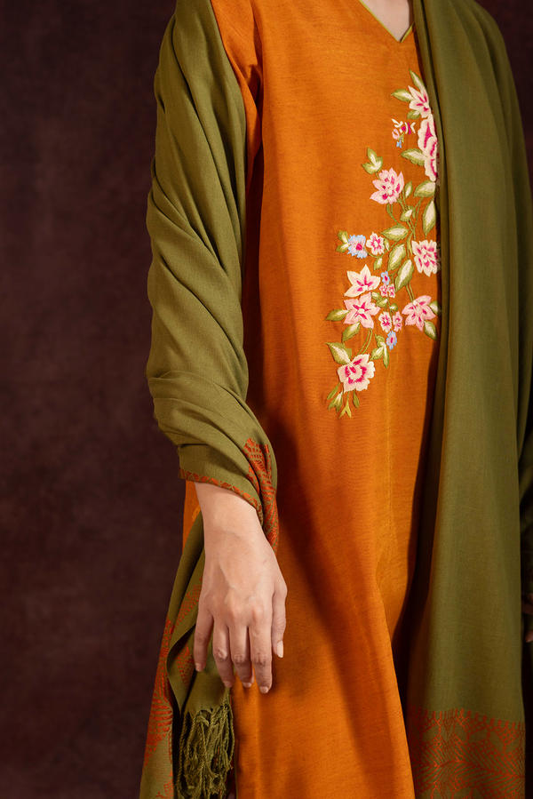 Whisper Yarn-Dye Shawl