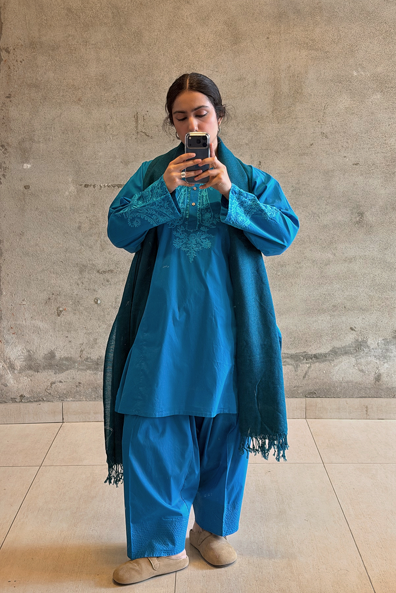 blue