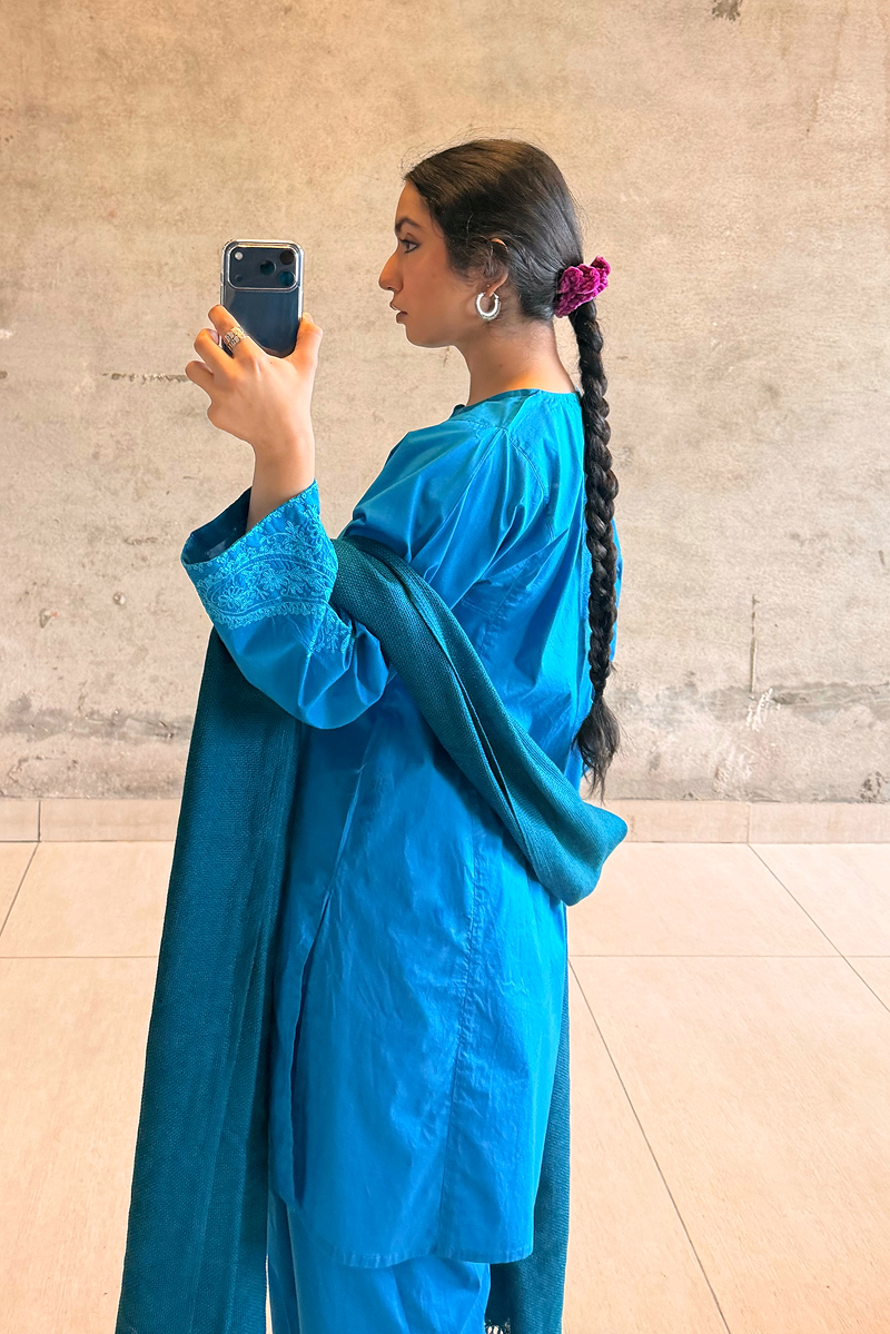 blue