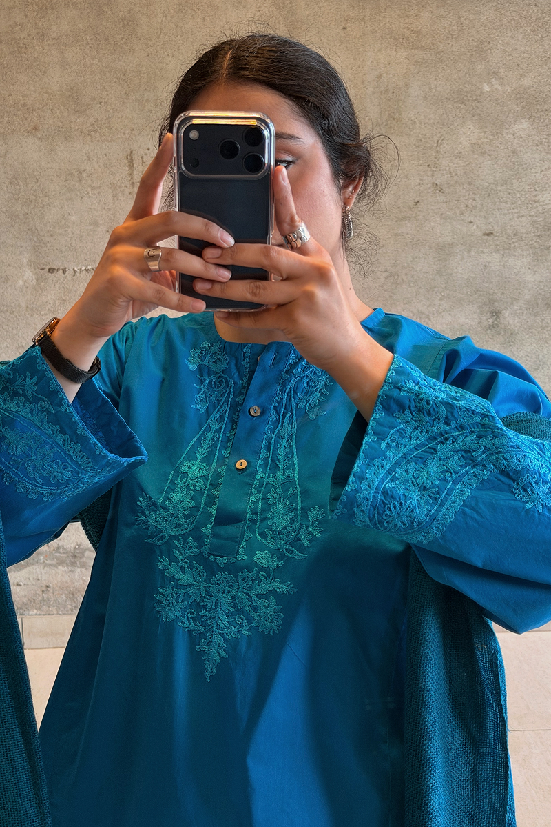 blue