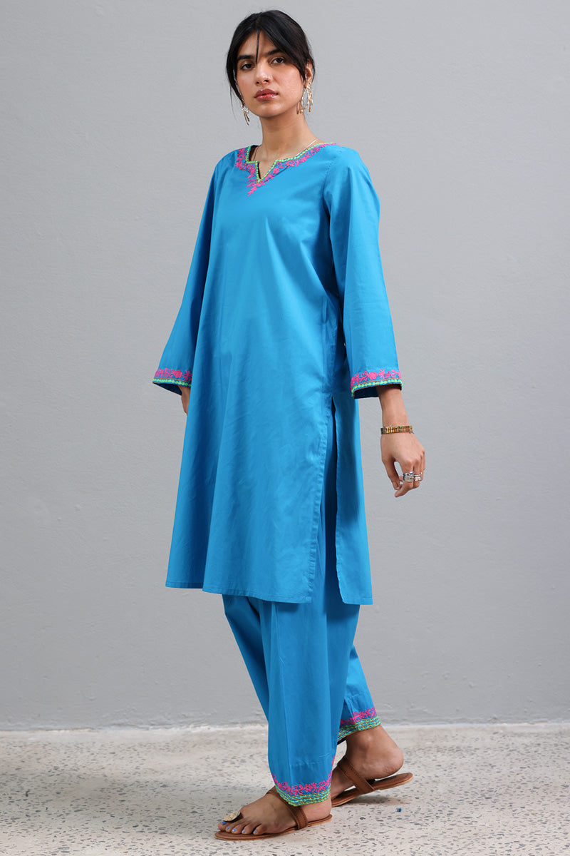 blue