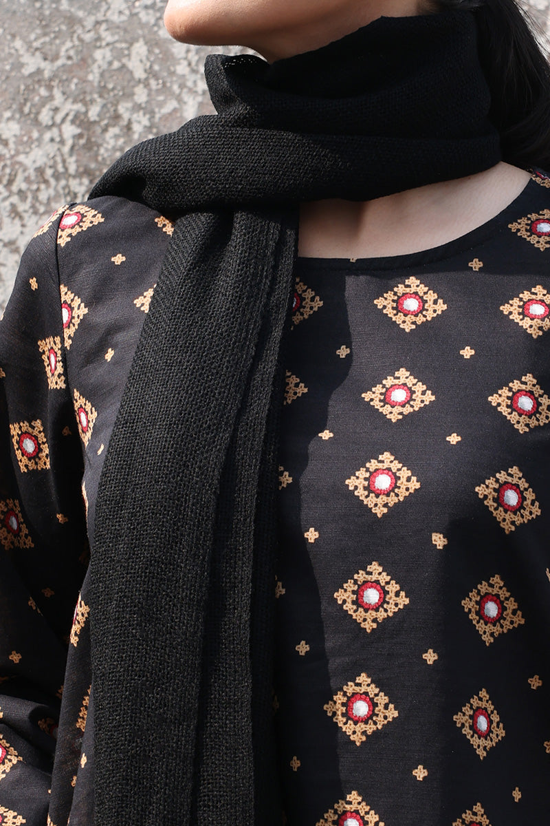 Rustic Woven Shawl