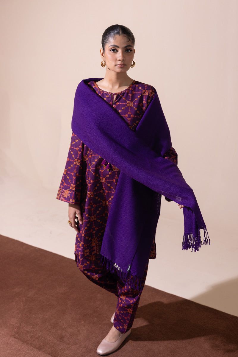 Rustic Woven Shawl