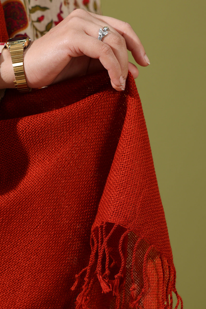 Rustic Woven Shawl