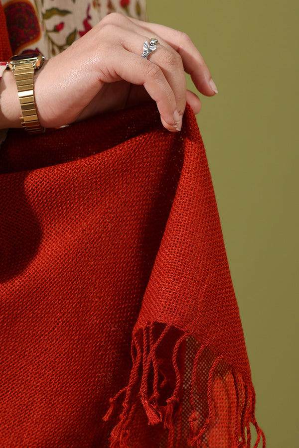 Rustic Woven Shawl