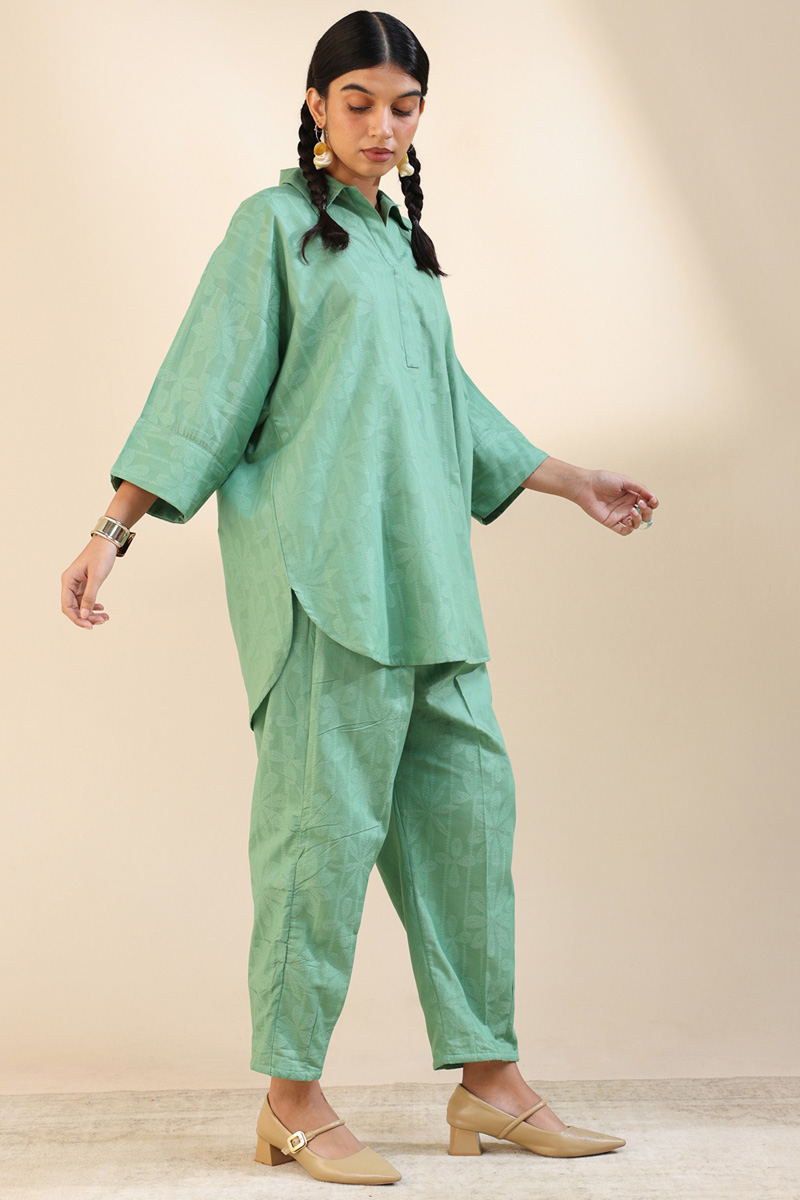 Ethno Weave Jacquard Co-Ord Set