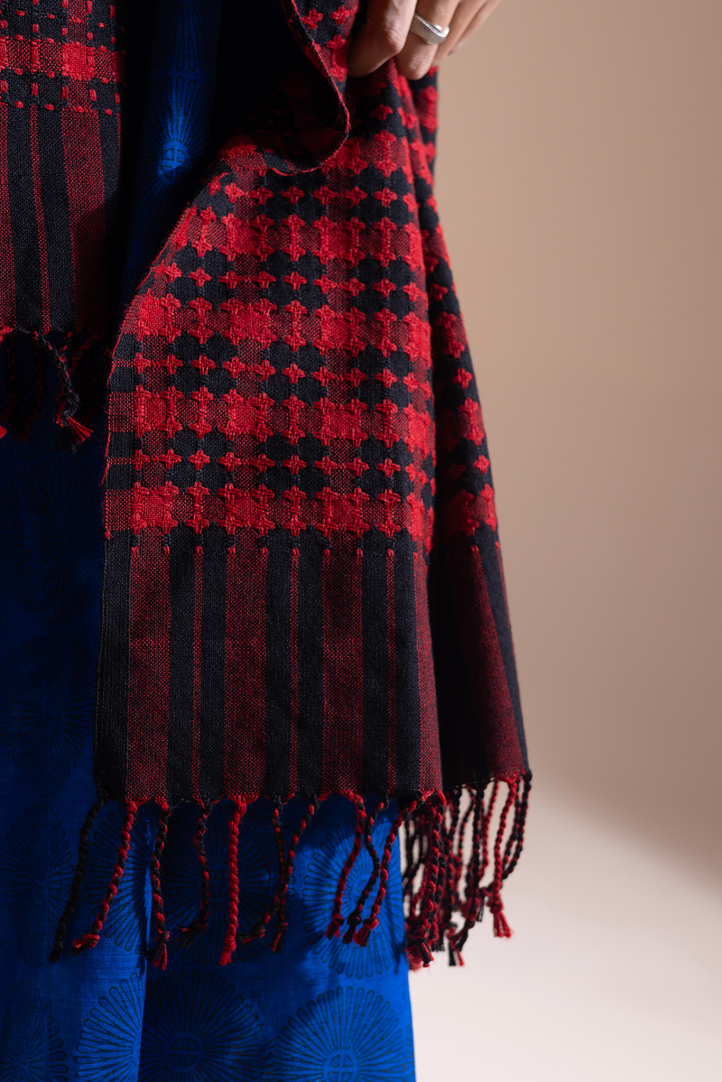 Woven Whisper Shawl