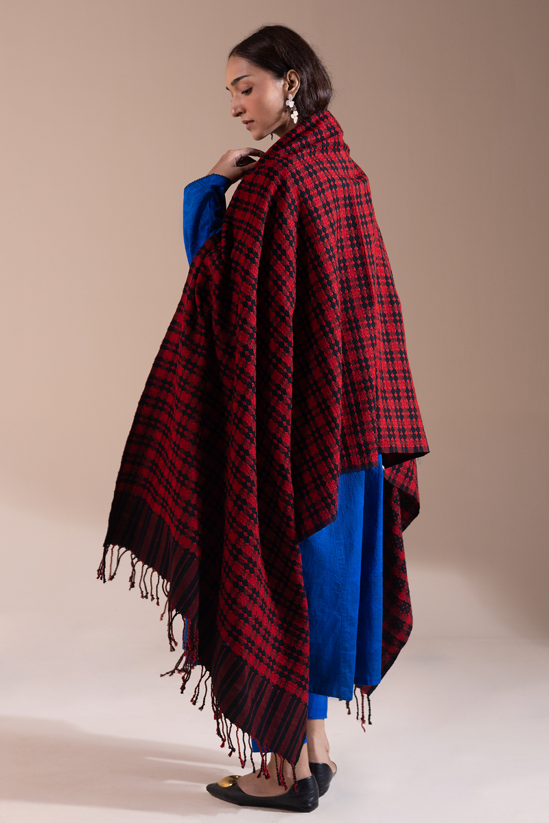 Woven Whisper Shawl