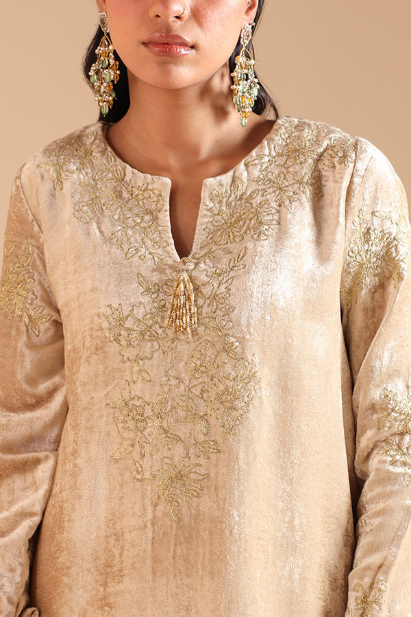 Velvet  Dreams Embroidered Set