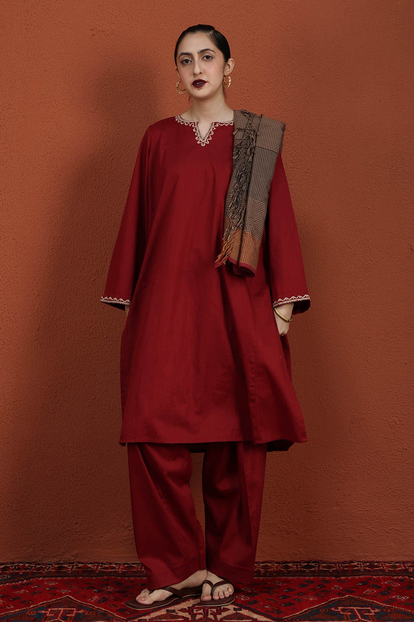 Deep Rose Co-Ord Set