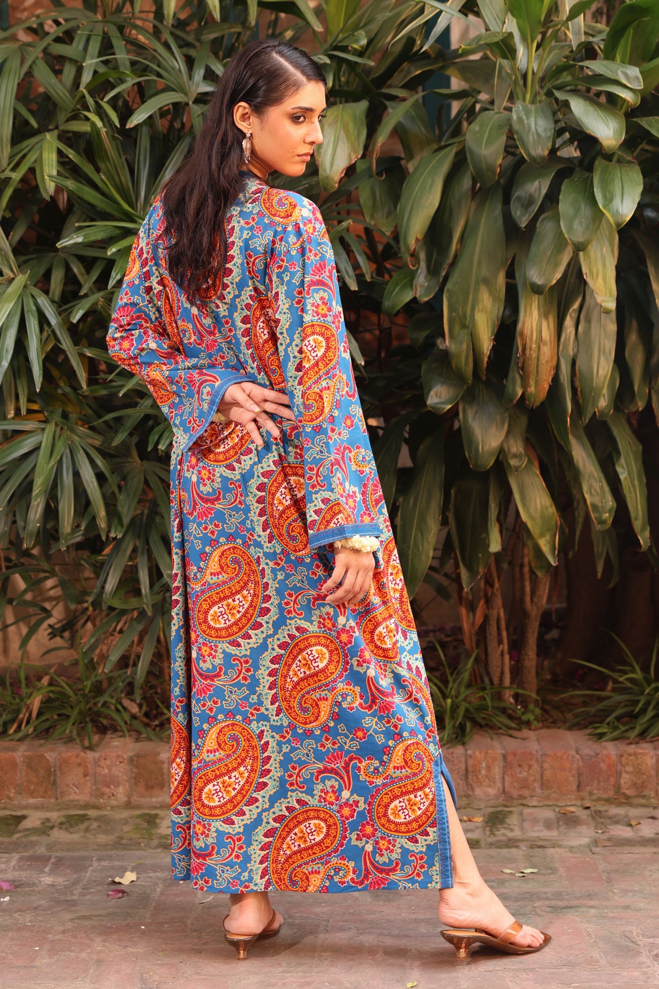 Paisley Mosaic Kaftan