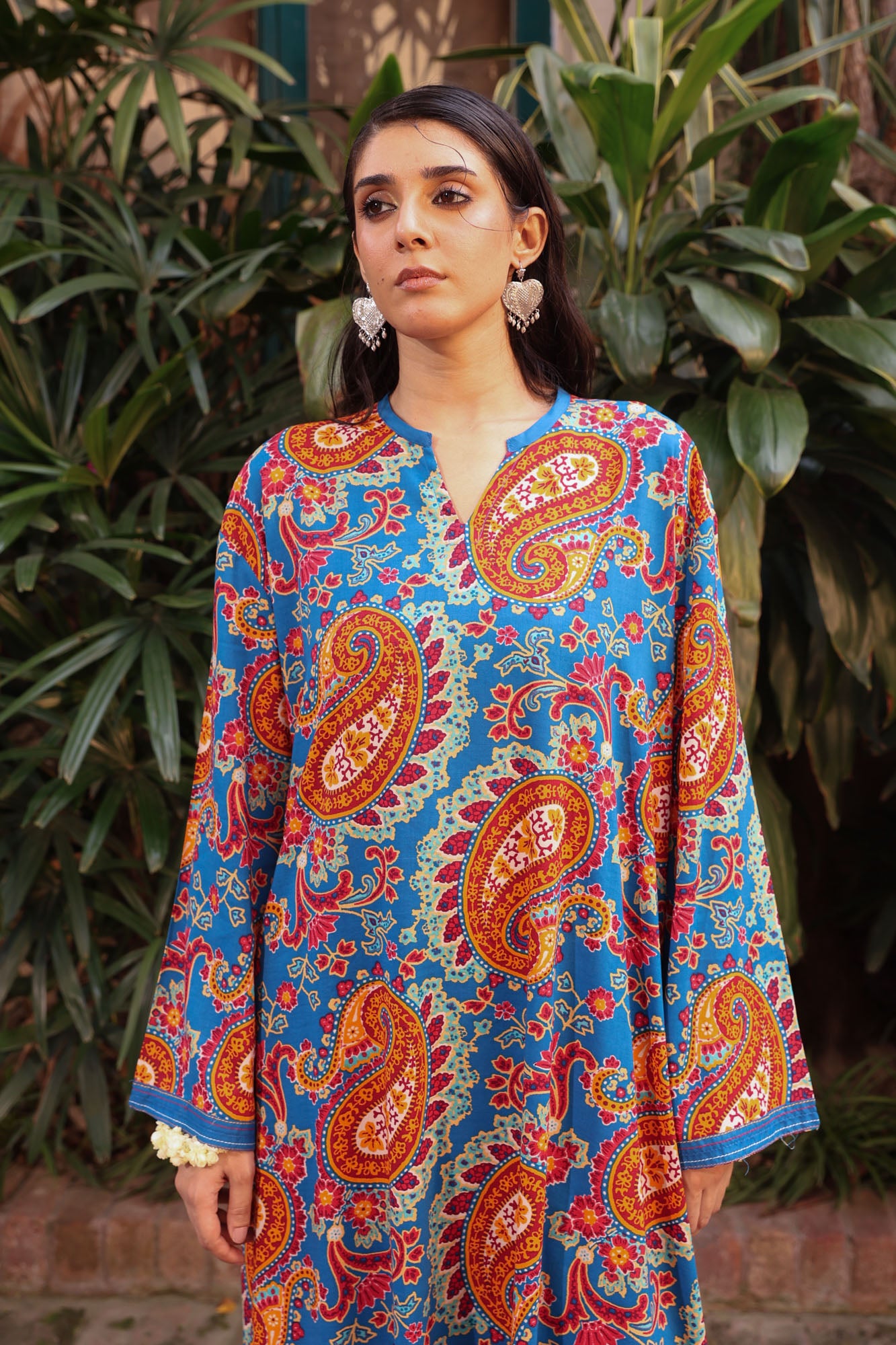 Paisley Mosaic Kaftan