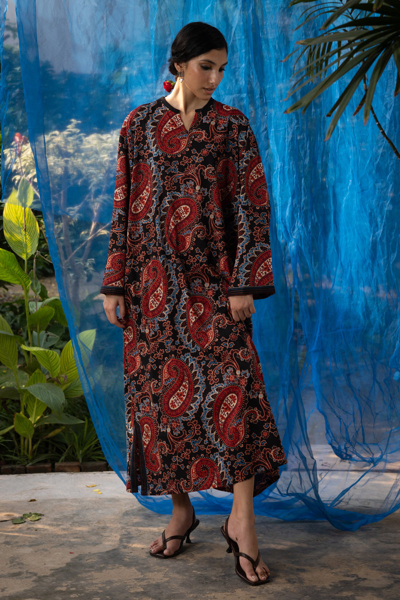 Paisley Mosaic Kaftan