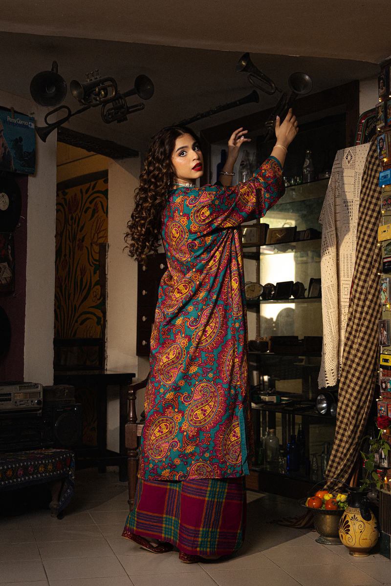 Paisley Mosaic Kaftan