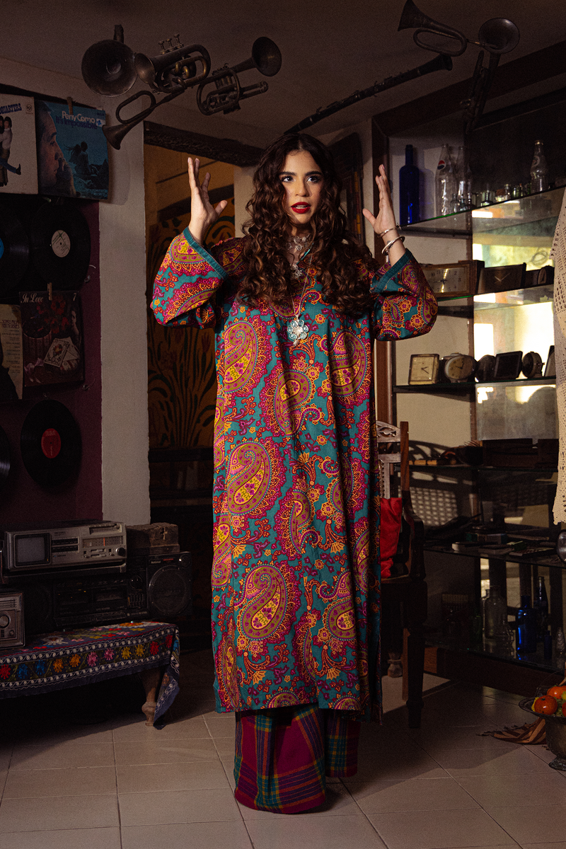 Paisley Mosaic Kaftan